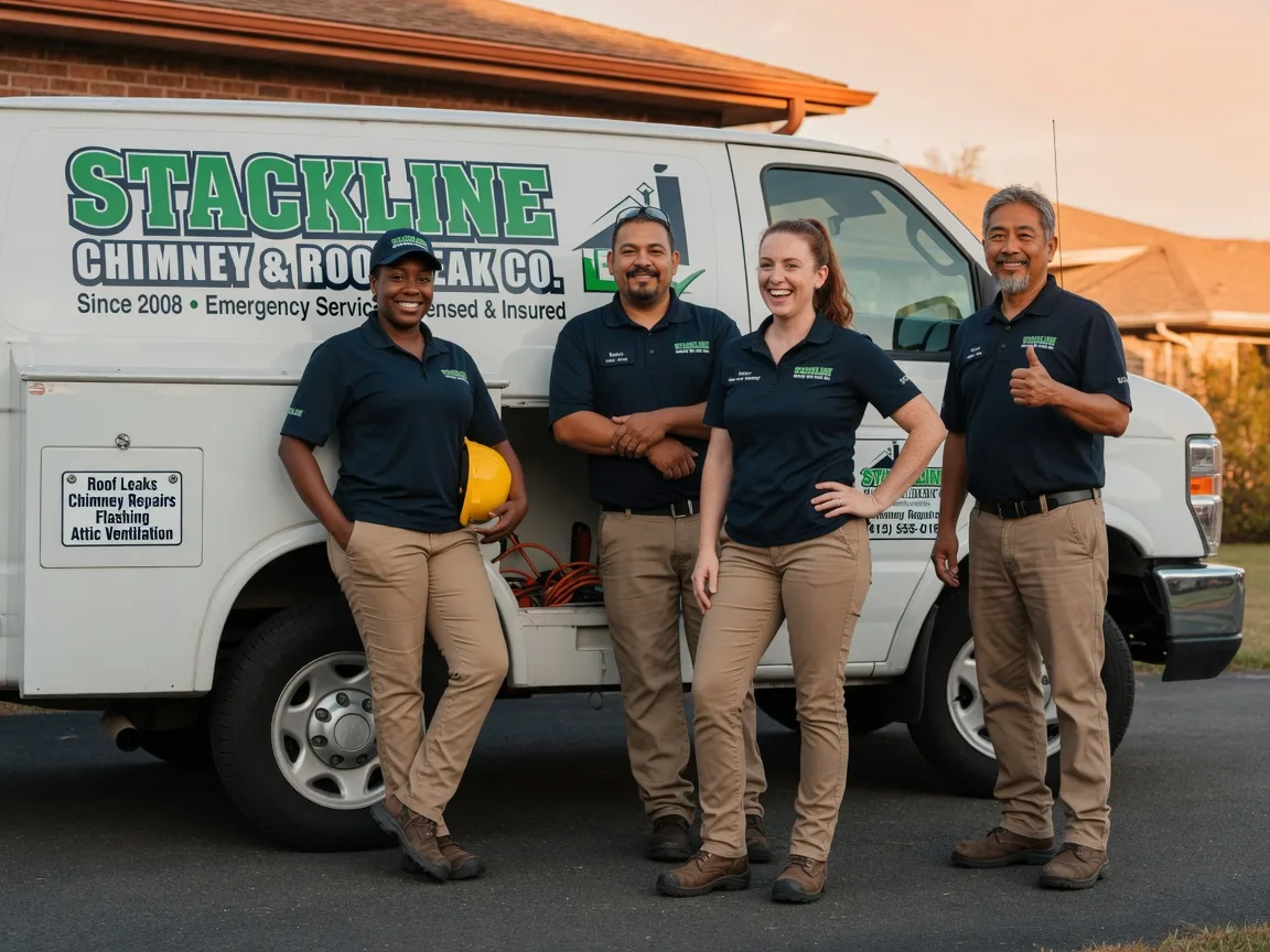 Chimney flashing repair company in Lemon Springs, NC